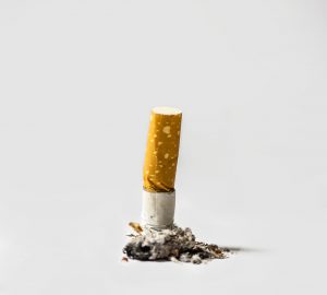 cigarette écrasée